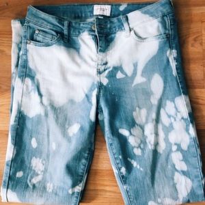 Hand Bleached Jeans